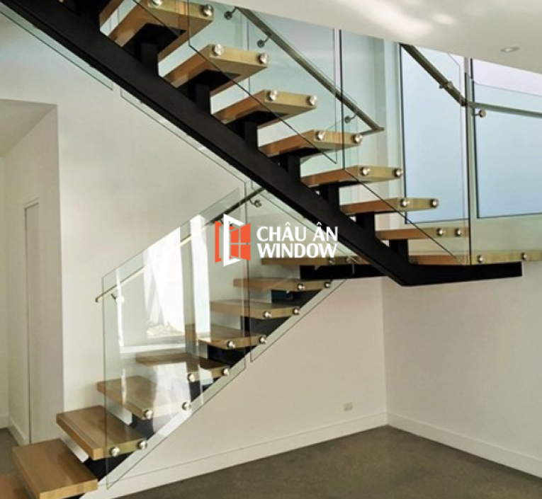 CẦU THANG, LAN CAN KÍNH 
